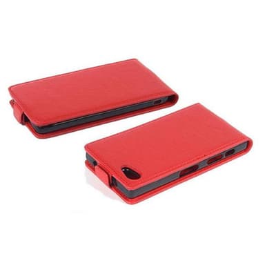 Sony Xperia Z5 COMPACT Flipfodral Skal (Röd)