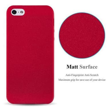 Skal iPhone 5 / 5S / SE 2016 Fodral Case (Röd)