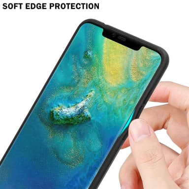 Huawei MATE 20 PRO Skal Fodral Case (Svart)