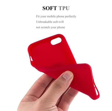 Skal iPhone 5 / 5S / SE 2016 Fodral Case (Röd)