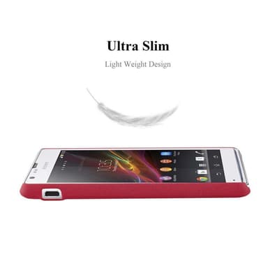 Sony Xperia SP Skal Fodral Case (Röd)