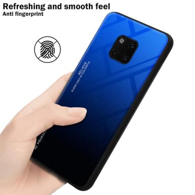 Huawei MATE 20 PRO Skal Fodral Case (Svart)