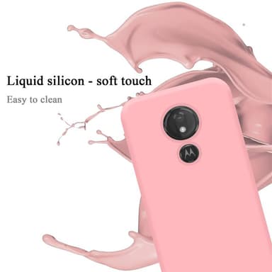 Motorola MOTO G7 POWER Skal Fodral Case (Rosa)