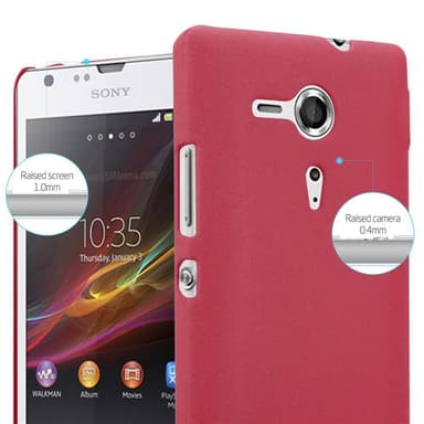 Sony Xperia SP Skal Fodral Case (Röd)