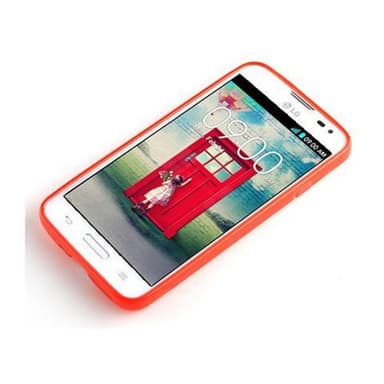 LG L70 (1. SIM) Skal Fodral Case (Röd)