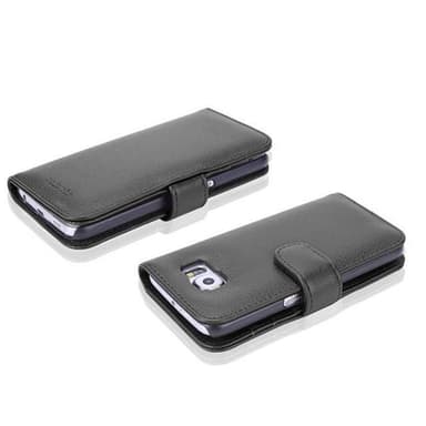 Samsung Galaxy S6 Plånboksfodral Skal (Svart)