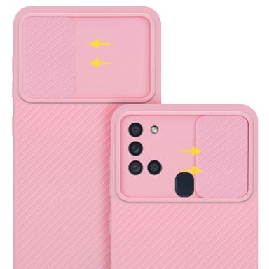 Skal Samsung Galaxy A21s Fodral Case (Rosa)