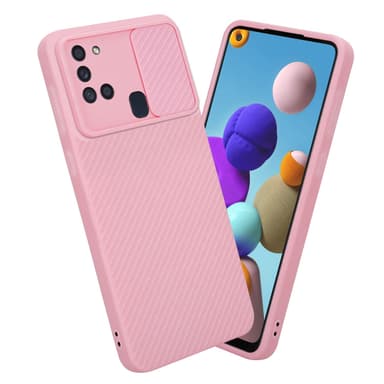 Skal Samsung Galaxy A21s Fodral Case (Rosa)