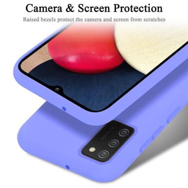 Samsung Galaxy A02s Skal Fodral Case (Lila)