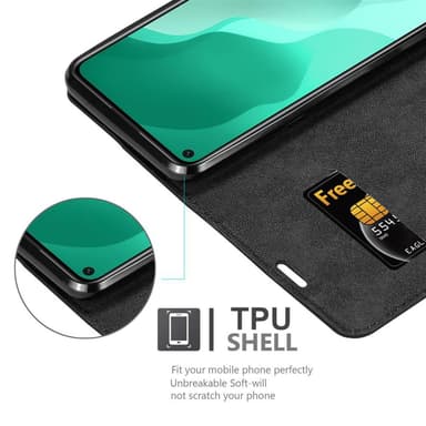 Huawei NOVA 7 SE Skal Fodral Case (Svart)
