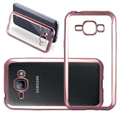 Samsung Galaxy J1 2015 Skal Fodral Case (Rosa)