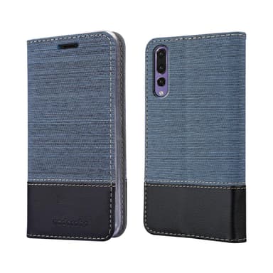 Huawei P20 PRO / P20 PLUS Plånboksfodral Skal (Blå)