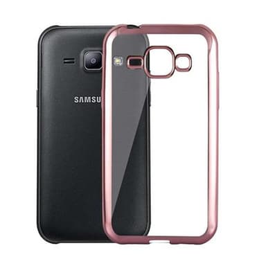 Samsung Galaxy J1 2015 Skal Fodral Case (Rosa)