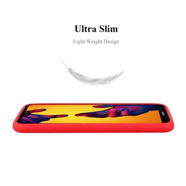 Skal Huawei P20 LITE 2018 / NOVA 3E Fodral Case (Röd)