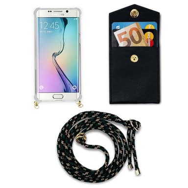 Samsung Galaxy S6 Skal Fodral Kedja (Brun)