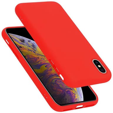 iPhone X / XS Skal Fodral Case (Röd)
