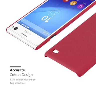Sony Xperia C4 Skal Fodral Case (Röd)