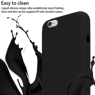 iPhone 6 / 6S Skal Fodral Kedja (Svart)