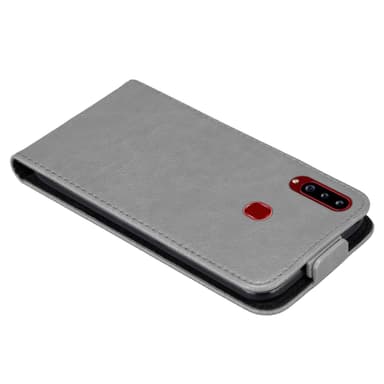 Samsung Galaxy A20s Flipfodral Skal (Grå)