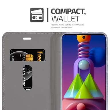 Samsung Galaxy M51 Plånboksfodral Skal (Blå)