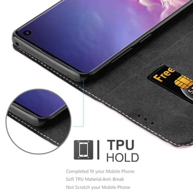 Samsung Galaxy S10 4G Skal Fodral Case (Rosa)