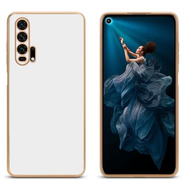 Honor 20 PRO Skal Fodral Case (Vit)