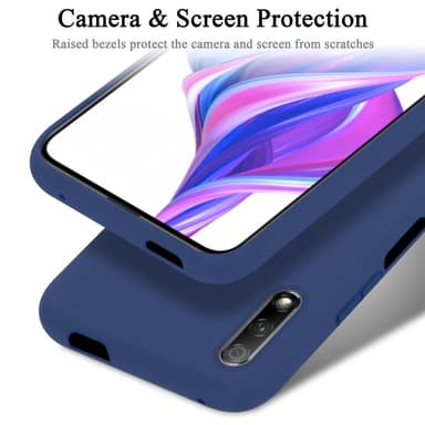 Huawei Y9S Skal Fodral Case (Blå)