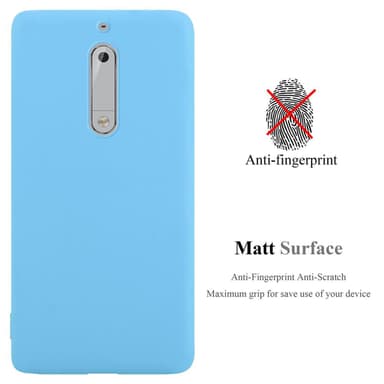 Skal Nokia 5 2017 Fodral Case (Blå)