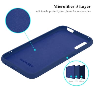 Huawei Y9S Skal Fodral Case (Blå)