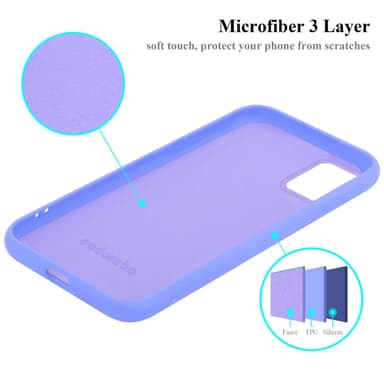 Samsung Galaxy M31s Skal Fodral Case (Lila)