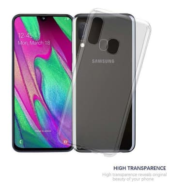 Samsung Galaxy A40 Skal Fodral Case (Transparent)