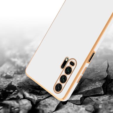 Honor 20 PRO Skal Fodral Case (Vit)