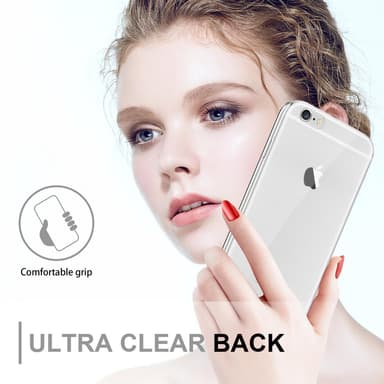 Skal iPhone 6 PLUS / 6S PLUS Fodral Case (Transparent)