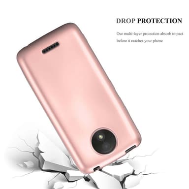 Skal Motorola MOTO C PLUS Fodral Case (Rosa)