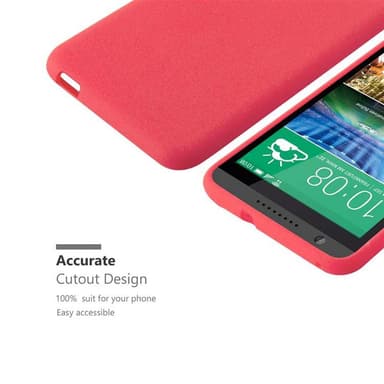 Skal HTC Desire 820 Fodral Case (Röd)