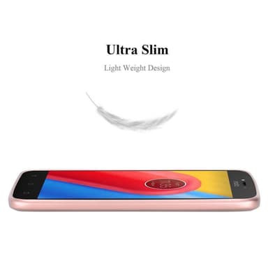 Skal Motorola MOTO C PLUS Fodral Case (Rosa)