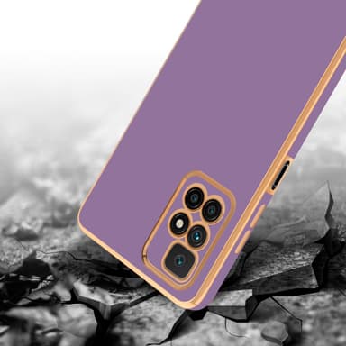 Xiaomi RedMi 10 Skal Fodral Case (Lila)