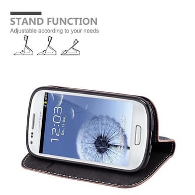 Samsung Galaxy S3 MINI Skal Fodral Case (Rosa)