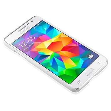 Samsung Galaxy GRAND PRIME Skal Fodral Case (Vit)