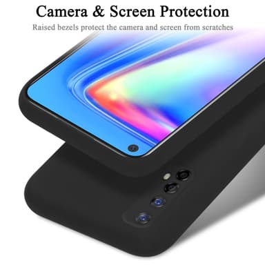 Realme 7 5G Skal Fodral Case (Svart)