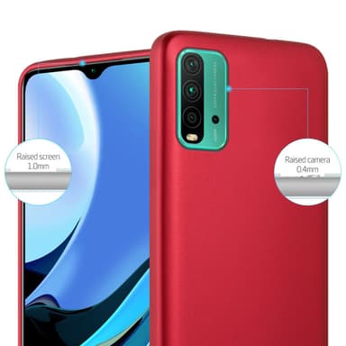 Skal Xiaomi RedMi 9T / POCO M3 Fodral Case (Röd)