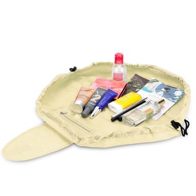 Kosmetikväska Sminkväska Toalettväska Make Up (beige)