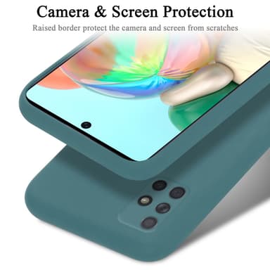 Samsung Galaxy A51 4G / M40s Skal Fodral Case (Grön)