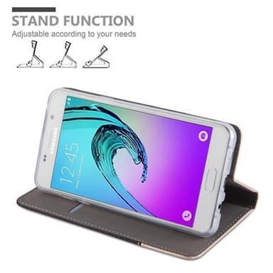 Samsung Galaxy A5 2016 Plånboksfodral Skal (Grå)