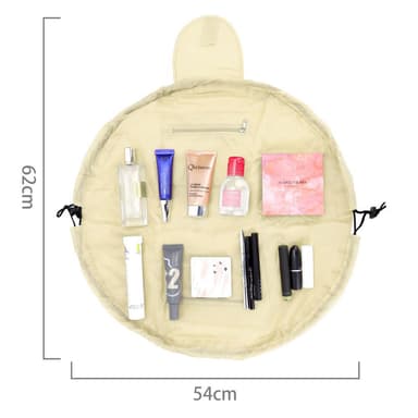 Kosmetikväska Sminkväska Toalettväska Make Up (beige)
