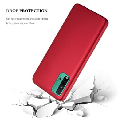 Skal Xiaomi RedMi 9T / POCO M3 Fodral Case (Röd)