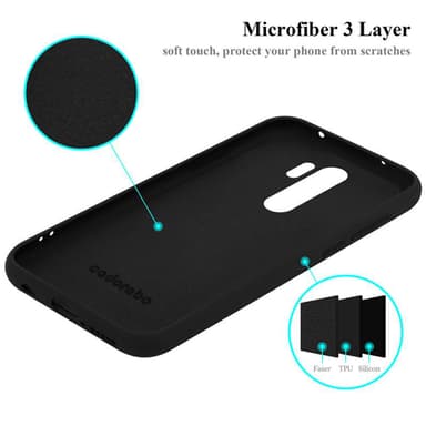 Xiaomi RedMi NOTE 8 PRO Skal Fodral Case (Svart)