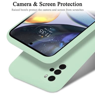 Motorola MOTO G22 Skal Fodral Case (Grön)