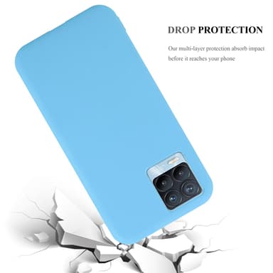 Skal Realme 8 4G / 8 PRO Fodral Case (Blå)
