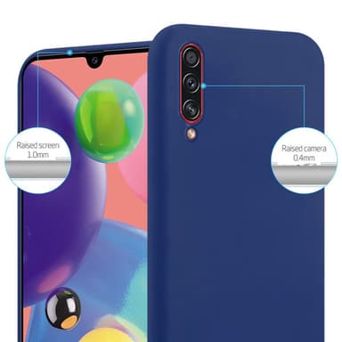 Skal Samsung Galaxy A70 / A70s Fodral Case (Blå)
